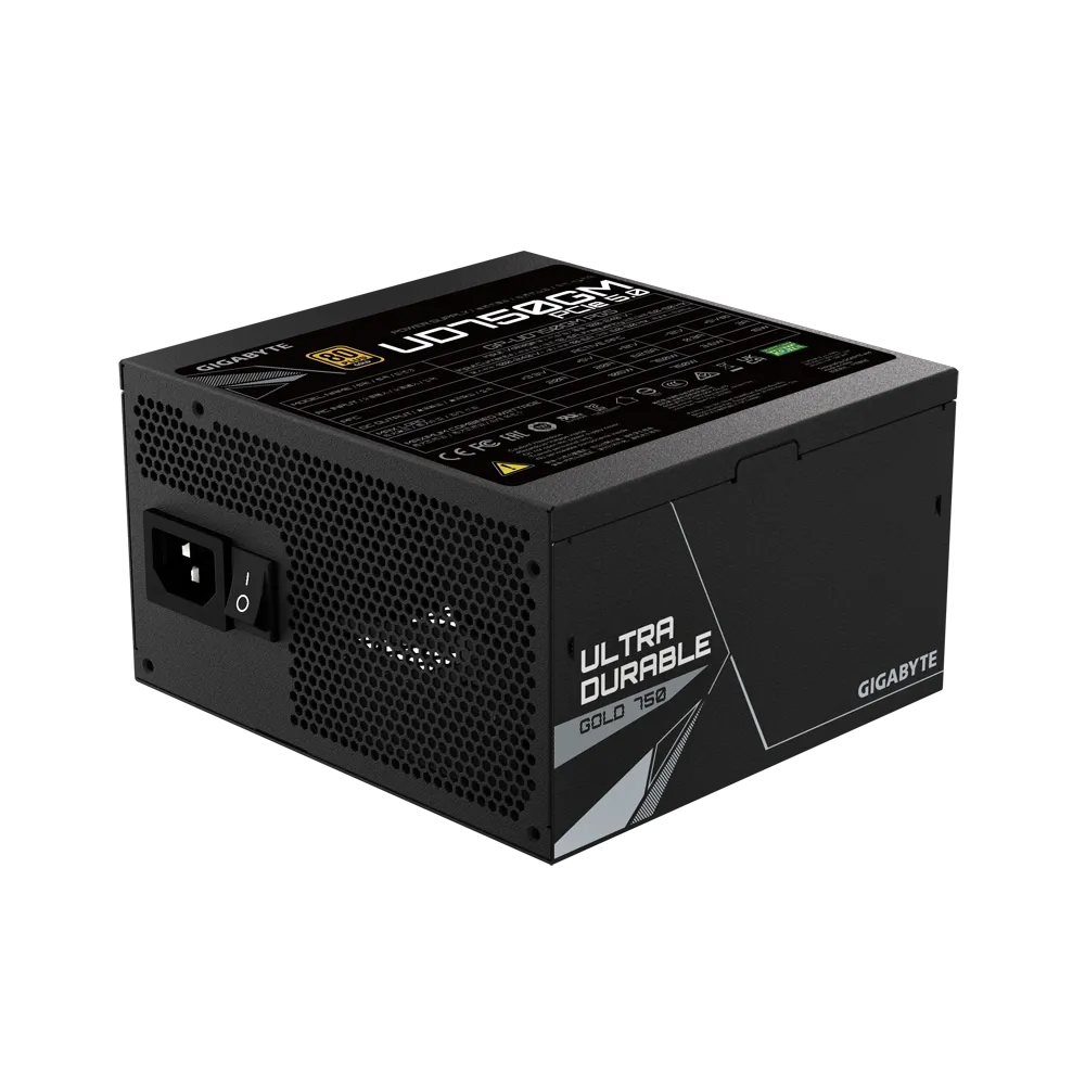 Gigabyte Power Supply UD750GM PG5 750 Watt 80+ Gold Gigabyte Power Supply UD750GM PG5 750 Watt 80+ Gold